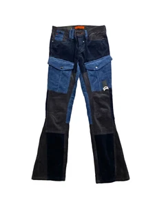 Men RARE ELEMENT Flare Stacked Pants - Picture 1 of 8