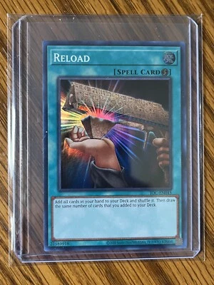 YuGiOh 25th Ann. Set -2 x  Reload IOC-EN045 Super Rare Mint Invasion Of Chaos - Image 1 of 2