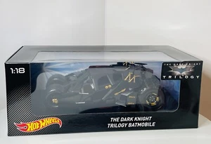 Hot Wheels Elite 1:18 The Dark Knight Trilogie Batmobil brandneu versiegelt selten - Bild 1 von 7