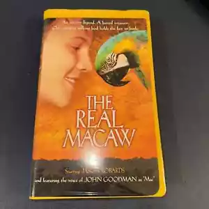 The Real Macaw VHS - Family, Disney, Holiday, Children's Clam She’ll Case - Picture 1 of 1