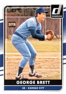 2016 Donruss #182 George Brett Kansas City Royals 🔥⚾🔥
