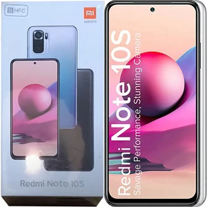 BNIB Xiaomi Redmi Note 10s Dual SIM 128GB + 6GB White Unlocked 4G/LTE GSM - Afbeelding 1 van 2