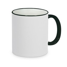 Farbige Tasse mit Logo, Namen, bedruckte Werbetasse, Tassendruck, Fototasse