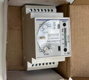 BROYCE CONTROL ELRM44V-30 EARTH LEAKAGE RELAY - Picture 1 of 4
