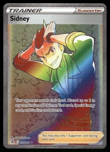 Tarjeta Pokémon Sidney (Secret) casi nueva 279/264 SWSH08: Fusion Strike - Imagen 1 de 2