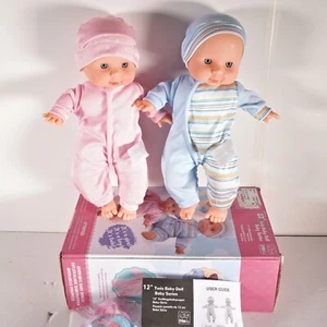 Toy Choi's Twin (Girl & Boy) 12" Dolls & Accessories (Age 24Months) New - Picture 1 of 12