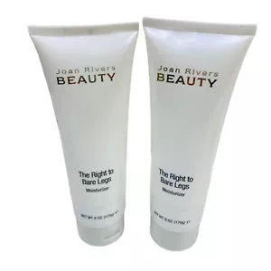 Joan Rivers Beauty The Right To Bare Legs Feuchtigkeitscreme 6 Oz 2er-Pack - Bild 1 von 2
