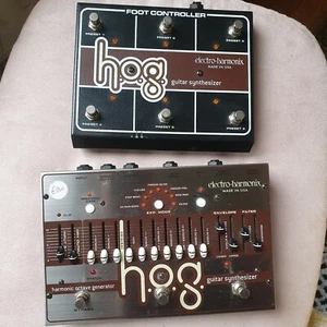 Electro Harmonix HOG Harmonic Oktaven Generator + Fußschalter  - Bild 1 von 10