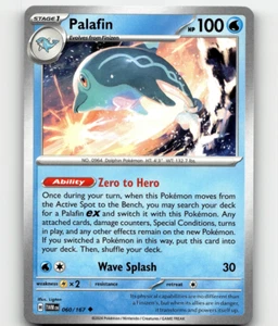 Palafin Pokemon • Poco común • 060/167 Twilight Masquerade - Imagen 1 de 1