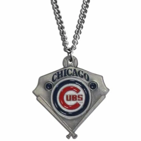 MLB 18" Home Plate Chain Necklace Cover