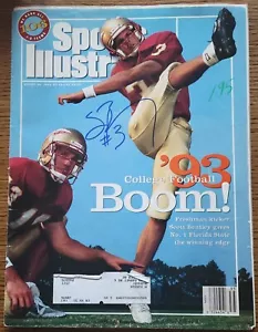 Scott Bentley, Autographed Sports Illustrated Magazine, August 30, 1993 - Picture 1 of 4