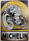 Michelin Tire Sign, Station, Garage, Auto Shop, Retro Rustic Metal Sign Man Cave