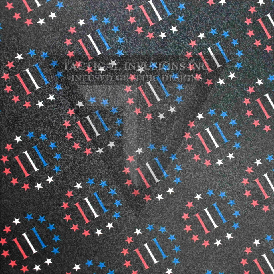 Patrón Kydex infundido 3% RWB 7 7/8" X 7 7/8" Foto 1 de 1