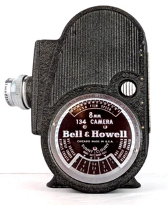 1930's Bell & Howell "Sportster" Clockwork Double 8 Movie Camera. See Videos -G2 - Picture 1 of 13
