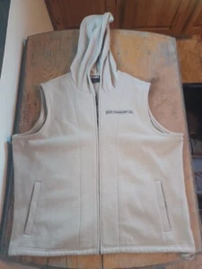 Chaleco con Capucha Dale Earnhardt Jr. National Gaurd Beige Cremallera Frontal Talla XL - Imagen 1 de 6