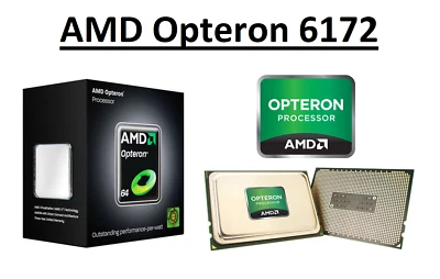 AMD Opteron 6172 Dodeca Core Processor 2.1 GHz, 6MB Cache, Socket G34, 115W CPU - Image 1 of 4