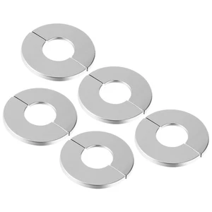 Cubiertas de línea de drenaje para soporte de tubería de agua de 5 piezas para pared exterior - Imagen 1 de 12