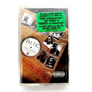 D.I.T.C. by D.I.T.C. Self Titled (Cassette, Feb-2000, Tommy Boy) New Sealed - Foto 1 di 5