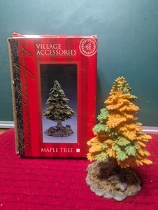 Weihnachtsdorf Zubehör Poly Resin Ahornbaum - Bild 1 von 2