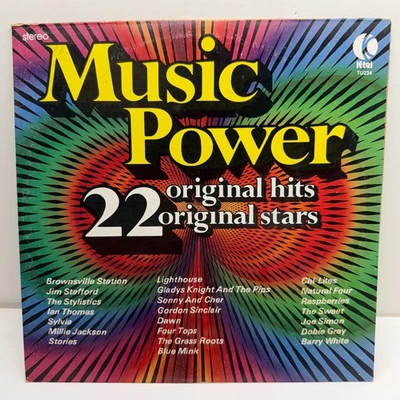 K-TEL MUSIC POWER 22 HITS VARIOUS ARTISTS VINYL LP RECORD ALBUM - TU 234 Foto 1 de 4