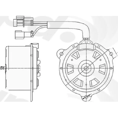 Global Parts Distributors 630580 - Image 1 of 4
