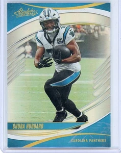 2025 Panini Absolute Football Base #15, Carolina Panthers Chuba Hubbard - Bild 1 von 2