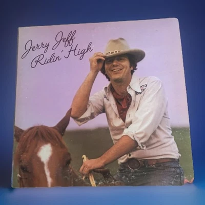 Джерри Джефф Уокер Ridin' High виниловая пластинка 1973 УЛЬТРАЗВУКОВАЯ ЧИСТКА Outlaw Cntry - Изображение 1 из 4