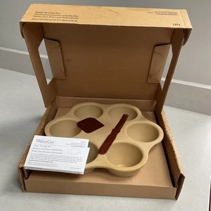 The Pampered Chef Single Servings Pan Stoneware Muffins or Savouries used once - Picture 1 of 5