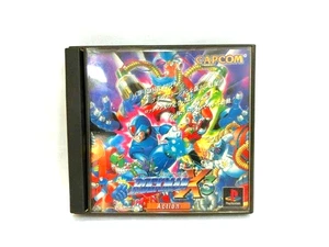 ROCKMAN X3 Mega Man PS1 PlayStation Game Capcom Japan Import Tested Authentic - Picture 1 of 6