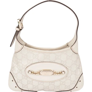 Gucci Leather GG Monogram Horsebit Mini Jackie Handbag Tasche - Bild 1 von 11