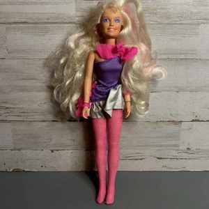 1986 Hasbro Jem and the Holograms Rock N Curl Jerrica Doll - Picture 1 of 4
