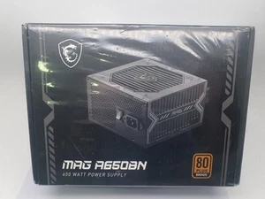 Alimentatore MSI MAG A650BN, spina UK - 650W, 80 più certificato bronzo, ATX - Foto 1 di 5