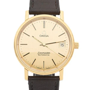 35 mm ø - Omega Seamaster (dal 1978) Automatic Date Orologio Uomo 166.0202 Cal. 1010 - Foto 1 di 11