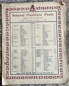 1908 Felix Durand Wayside Pictures In The Orchard Polka Piano Sheet Music 14829 - Imagen 1 de 3