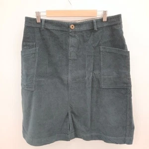 Seasalt Sweet Stem Corduroy Skirt UK 16 NWT Blue Cargo RMF02-CAP - Picture 1 of 7
