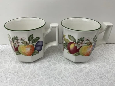 Johnson Brothers Fresh Fruit 2 x Mugs Superb Condition - Image 1 of 4
