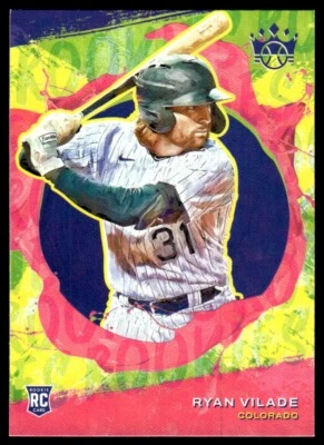 2022 Panini Diamond Kings Ryan Vilade Rookie Colorado Rockies #160 R104 - Image 1 of 2