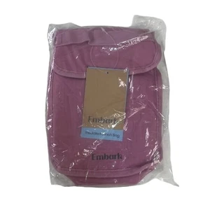 Bolsa de almuerzo aislada Embark bolsillo para botella de agua duradera Ripstop rosa nueva - Imagen 1 de 5