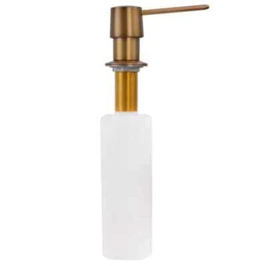 Heavy-Duty Kitchen Sink Liquid Soap Dispenser with 12 Oz. Refillable Bottle, Cha - Picture 1 of 4