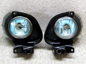 2003 2008 JDM MAZDA RX8 SE3P SILVER CHROME FRONT BUMPER FOG LIGHT SET OEM - Bild 1 von 9