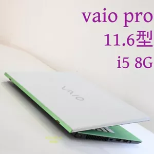 vaio pro PF 11.6" white lime i5_8G Hobby Notebook PC Home appliances g38 - Picture 1 of 20