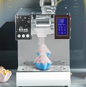 Touch Screen Snowflake Ice Machine Water Cooling Korea Bingsu Machine 200kg/24h - Picture 1 of 5