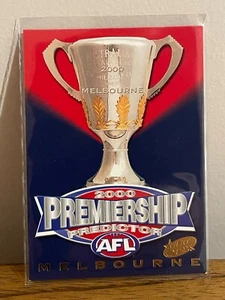 2000 AFL SELECT MILLENIUM SERIES MELBOURNE DEMONS PREMIERSHIP PREDICTOR  PC10. - Bild 1 von 2