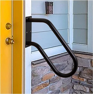 Handrail for Outdoor Steps 18.5' Safety Grab Bar for Stairs 304SS Wall Mounted S - Picture 1 of 6