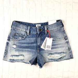 NUEVO Pantalones Cortos Denim Urban Outfitters BDG Talla 27 Sueltos Harri Tiro Bajo Envejecidos Nuevos con Etiquetas - Imagen 1 de 13