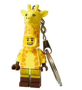 Giraffe Boy Minifigure Keyring - C58 - Carnival Costume Keychain - C58 - Picture 1 of 4