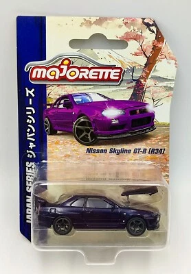 ★ NISSAN SKYLINE GT R (R34) - MAJORETTE JAPAN SERIES - 233D CHASE 2024 ★ - Photo 1/4