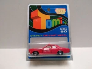 TOMICA DODGE CORONET " FIRE CHIEF " on Blue card MADE FOR G.J COLES AUSTRALIA - Picture 1 of 5