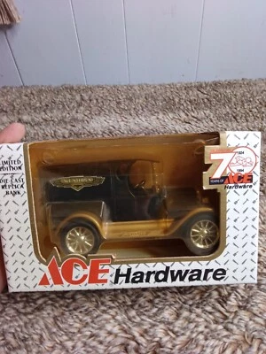 Vtg Ertl B385 1:25 Ace Hardware Limited Ed. Diecast Chevrolet Delivery Van Bank - Image 1 of 4
