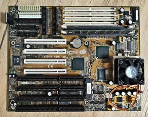 Chaintech 5TDM2 M101 Socket 7 Intel 430TX EDO/SDR Motherboard + Pentium 166 CPU - Picture 1 of 13